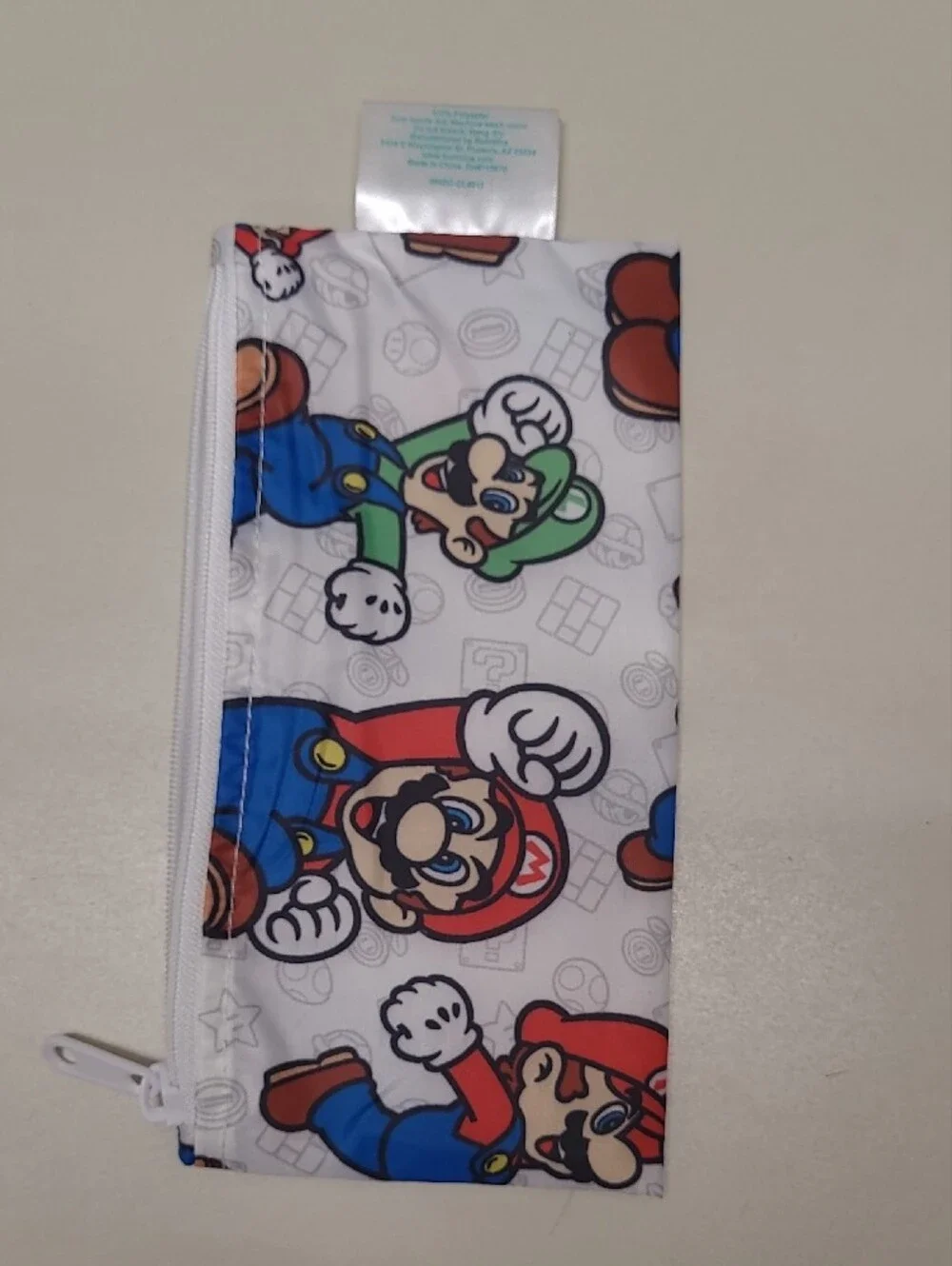 Super Mario White & Blue Character Pouch Set